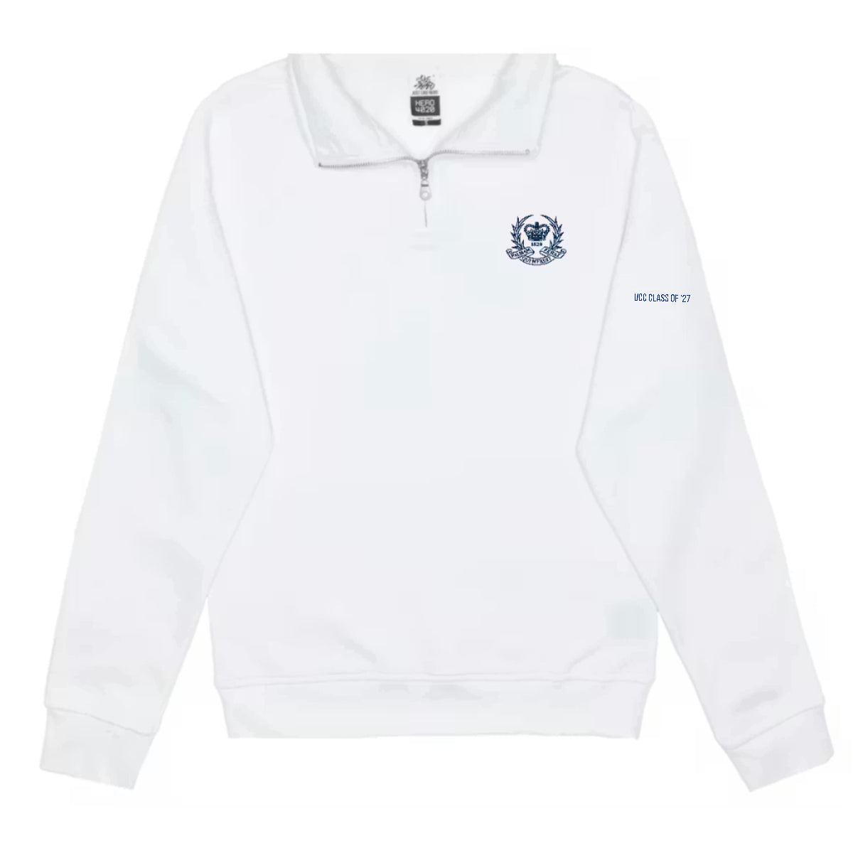 Mid-Weight Quarter Zip Sweatshirt - UCC Class of 2027
