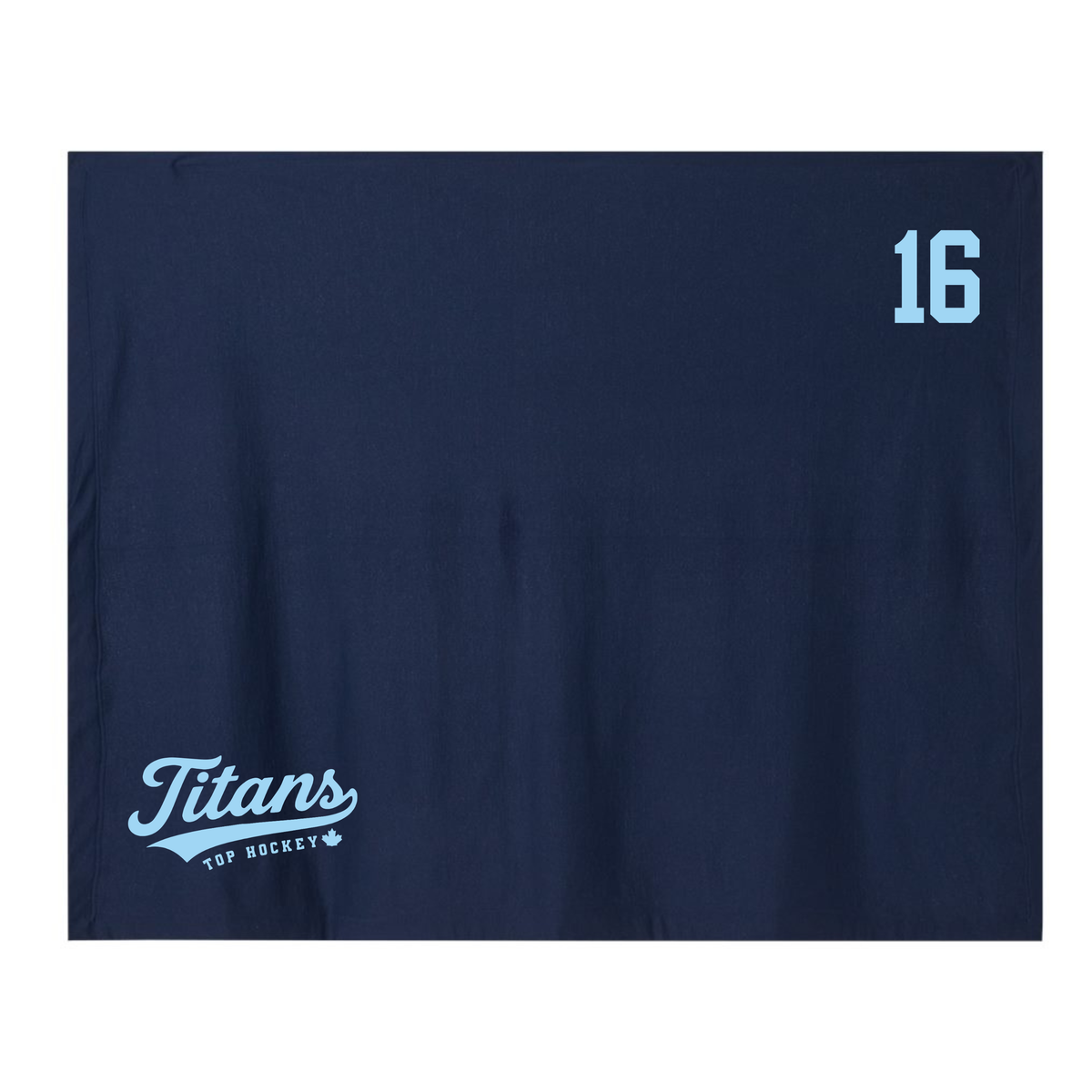 Titans Customizable Heavy Blend Fleece Arena Blanket